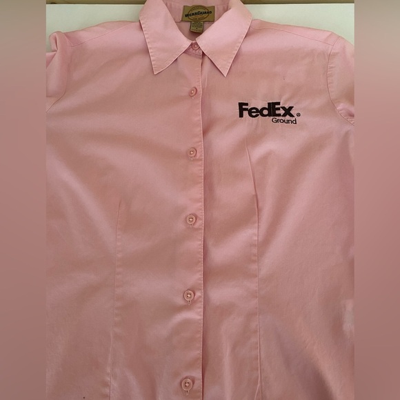 WEARGUARD Engineered for Work Women’s Size 4 Collard Button Front Tailored Shirt - Picture 9 of 11